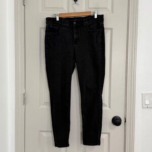 Curve Appeal Jeans Women 14/31 Black Comfort Waist High Rise Stretch Casual